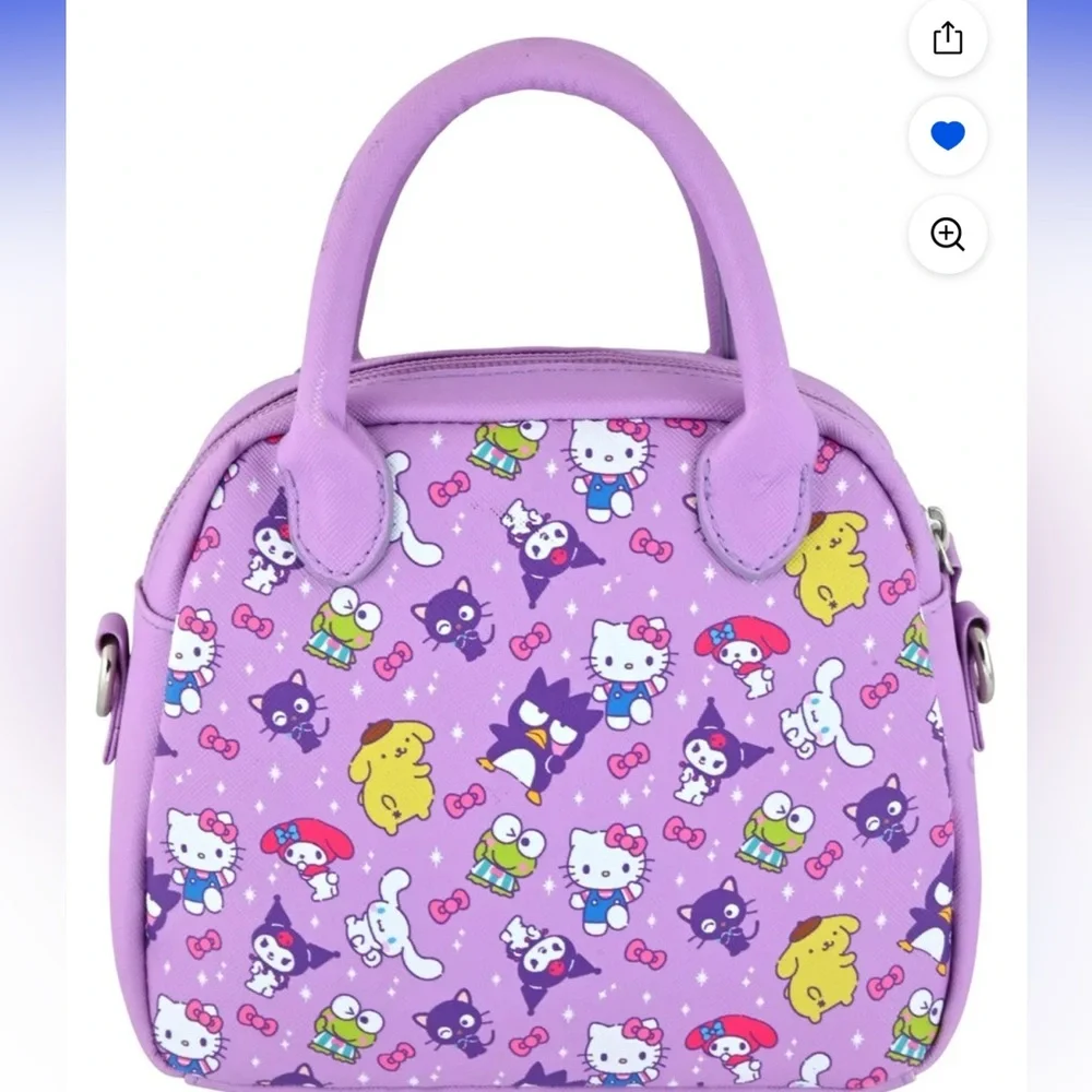 New Sanrio and friends girl’s purple crossbody